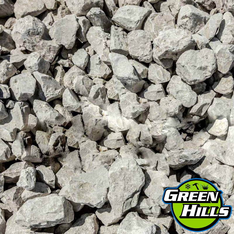 3 Stone | Large Crushed Limestone for Drainage & Erosion Control