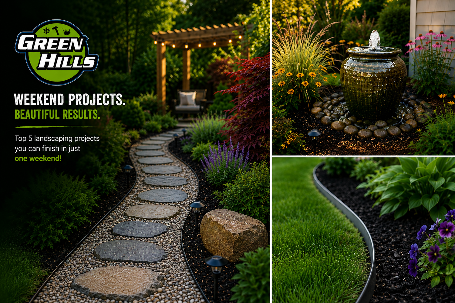 Top 5 Landscaping Projects You Can Finish in One Weekend