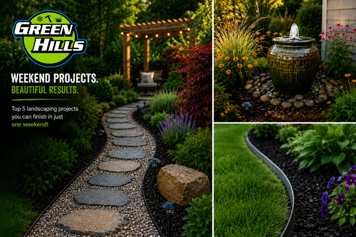 Top 5 Landscaping Projects You Can Finish in One Weekend